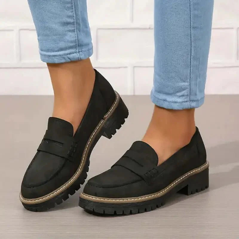 Damen Loafer – Vielseitige elegante Schuhe mit Rutschfester Sohle