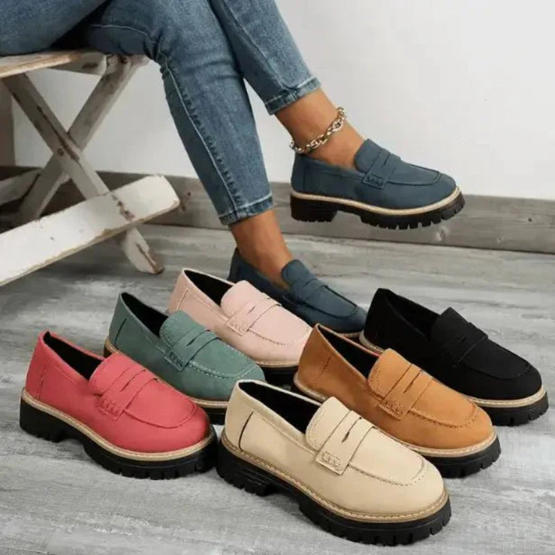 Damen Loafer – Vielseitige elegante Schuhe mit Rutschfester Sohle
