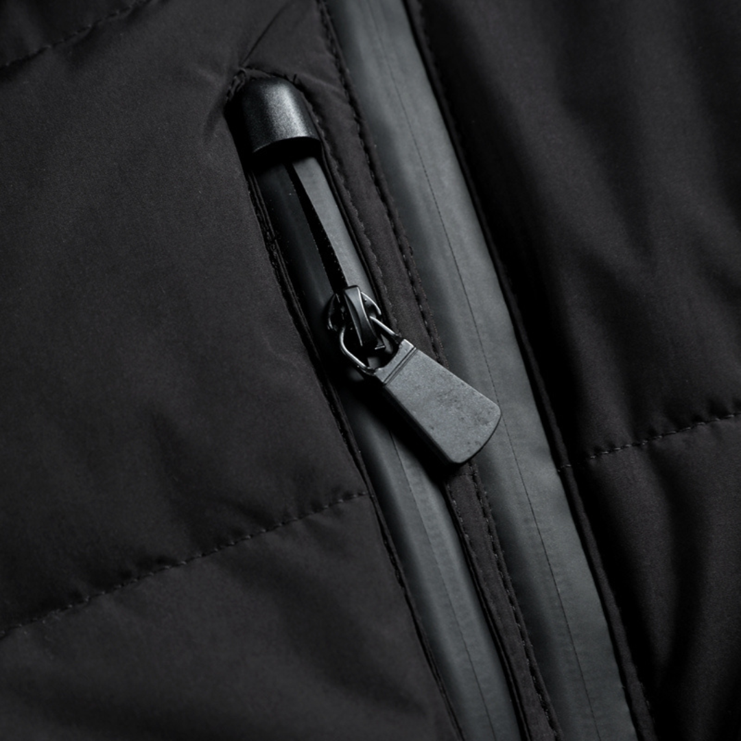 Damen Pufferjacke – Gesteppte Jacke mit Gürtel und Kapuze