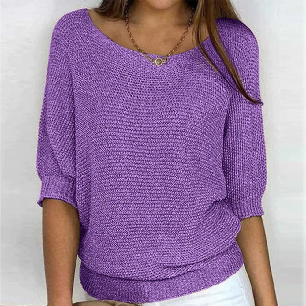 Damen Pullover – Atmungsaktiver Langarmpullover für alle Gelegenheiten