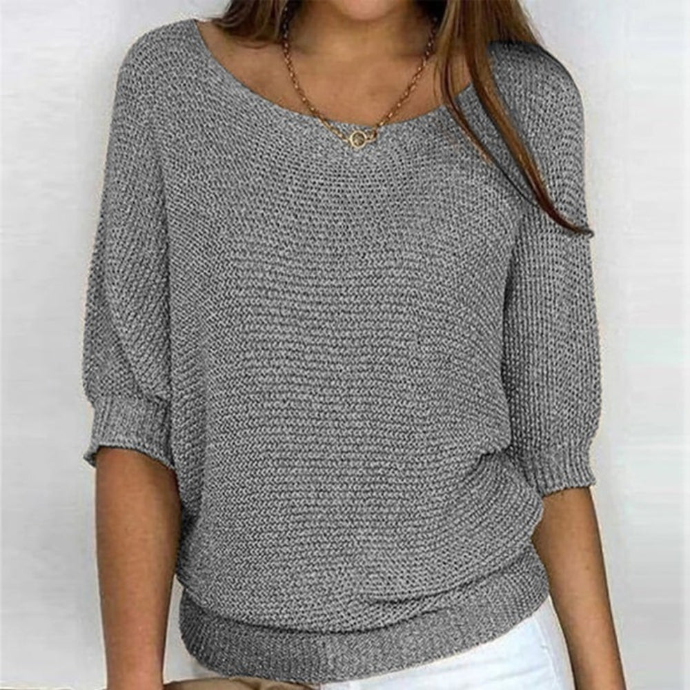 Damen Pullover – Atmungsaktiver Langarmpullover für alle Gelegenheiten