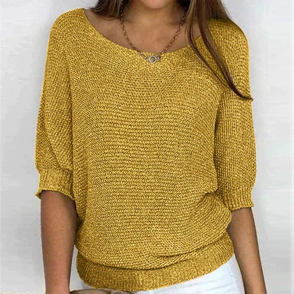 Damen Pullover – Atmungsaktiver Langarmpullover für alle Gelegenheiten