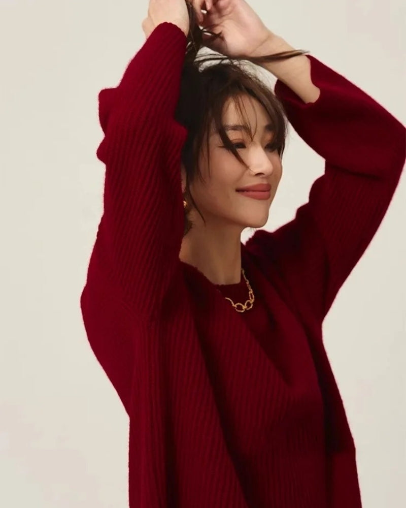 Damen Rollkragenpullover 100% Kaschmir – Warmer Pullover für Herbst und Winter