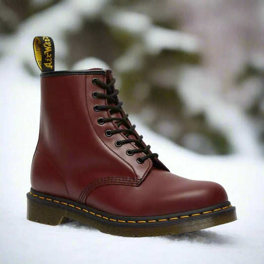 Damen Stiefeletten – Wasserdichte Mittellange Skistiefel mit Schnürung und Sohlenunterstützung