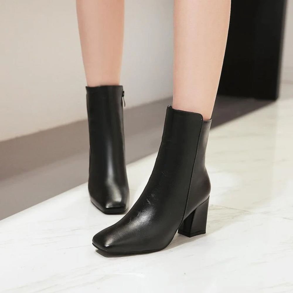 Damen-Stiefeletten mit hohem Absatz - Stilvolle, elegante Schuhe für alle Gelegenheiten