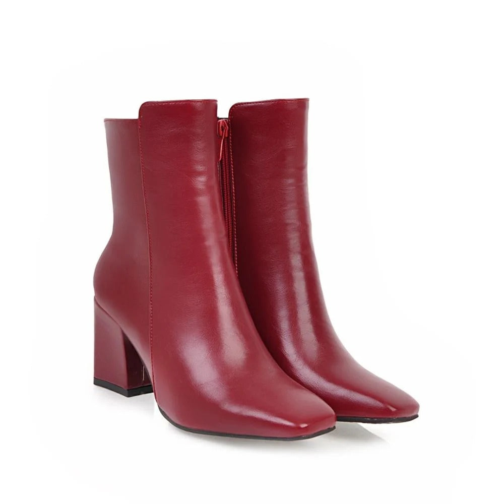 Damen-Stiefeletten mit hohem Absatz - Stilvolle, elegante Schuhe für alle Gelegenheiten
