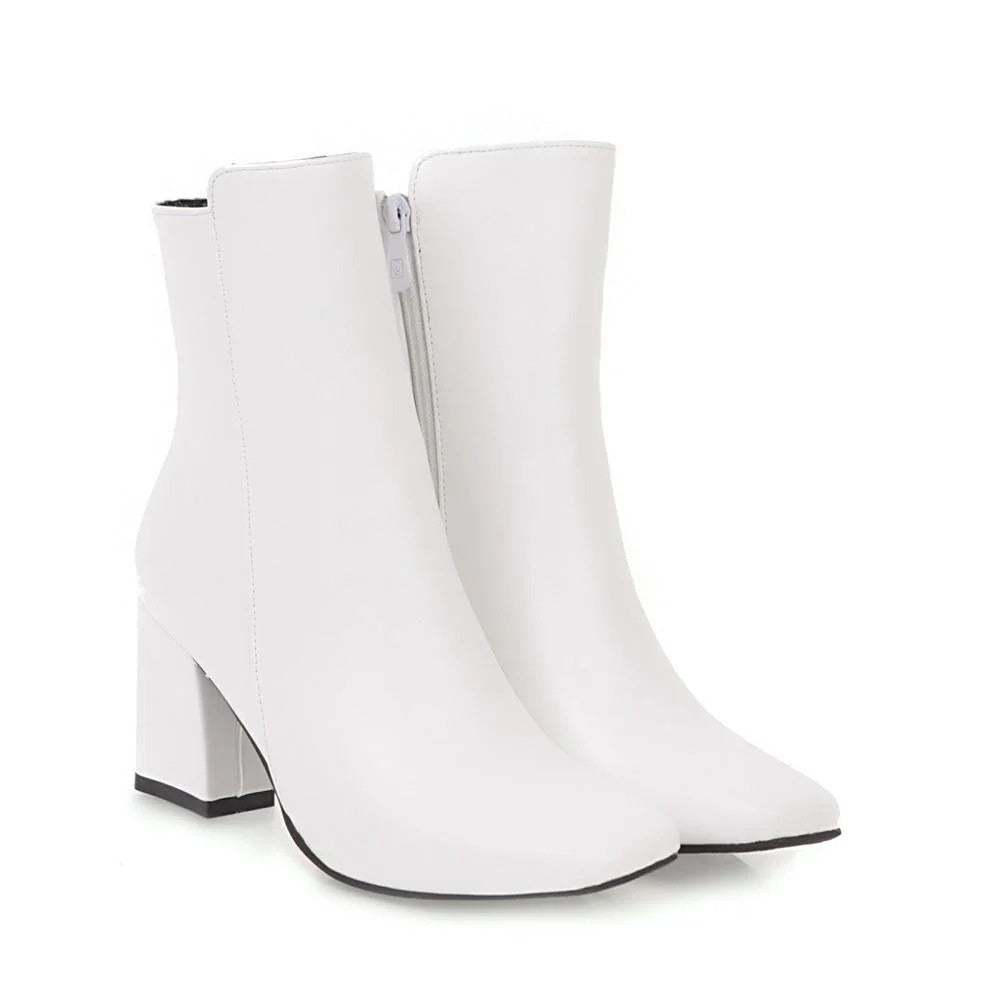 Damen-Stiefeletten mit hohem Absatz - Stilvolle, elegante Schuhe für alle Gelegenheiten