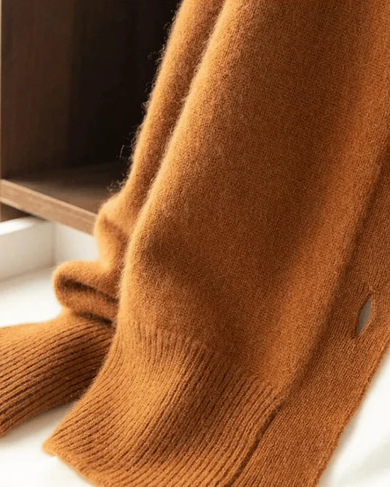 Damen Strickjacke - Langärmliges Oberteil mit Knöpfen