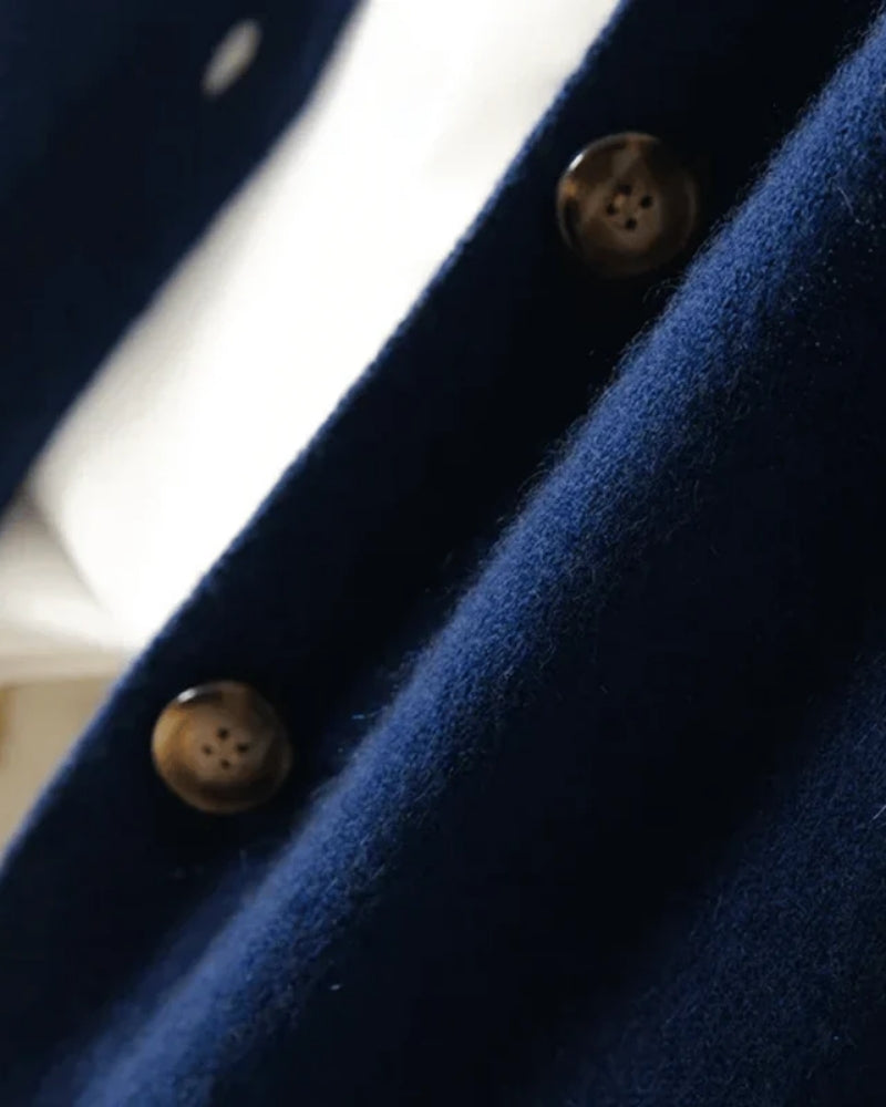 Damen Strickjacke - Langärmliges Oberteil mit Knöpfen