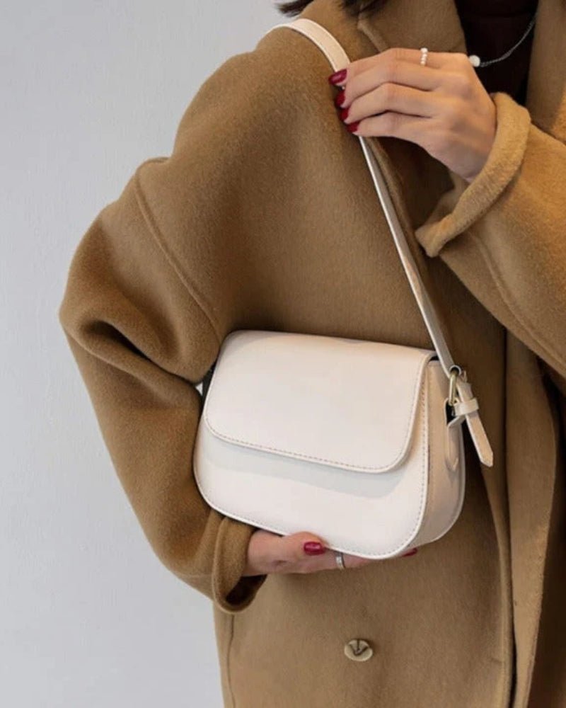 Damen-Umhängetasche - Minimalistisches Design mit verstellbarem Riemen