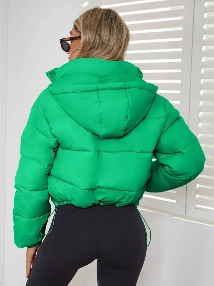 Damen-Winterjacke in Kurzform - Leichte, warme Stepp-Ausführung