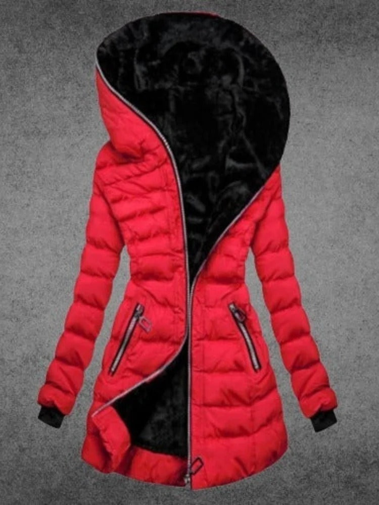 Damen-Winterjacke in Langform – Leicht und mit angenehmem Tragekomfort