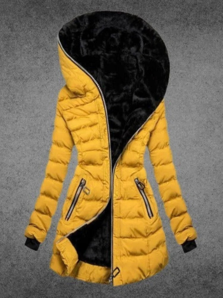 Damen-Winterjacke in Langform – Leicht und mit angenehmem Tragekomfort