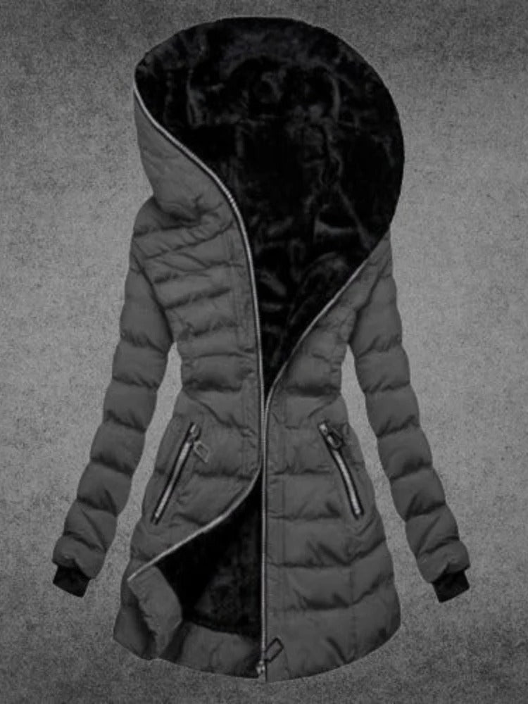 Damen-Winterjacke in Langform – Leicht und mit angenehmem Tragekomfort