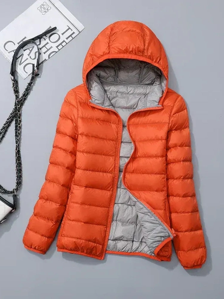 Damen-Winterjacke in Steppoptik – Leicht und wärmend