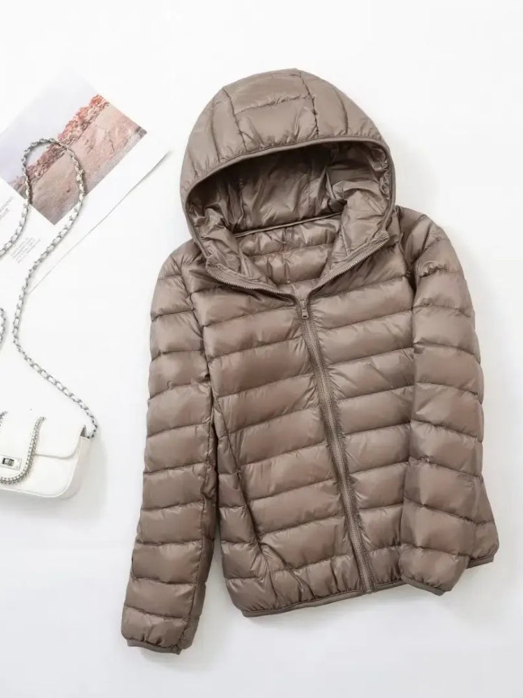 Damen-Winterjacke in Steppoptik – Leicht und wärmend