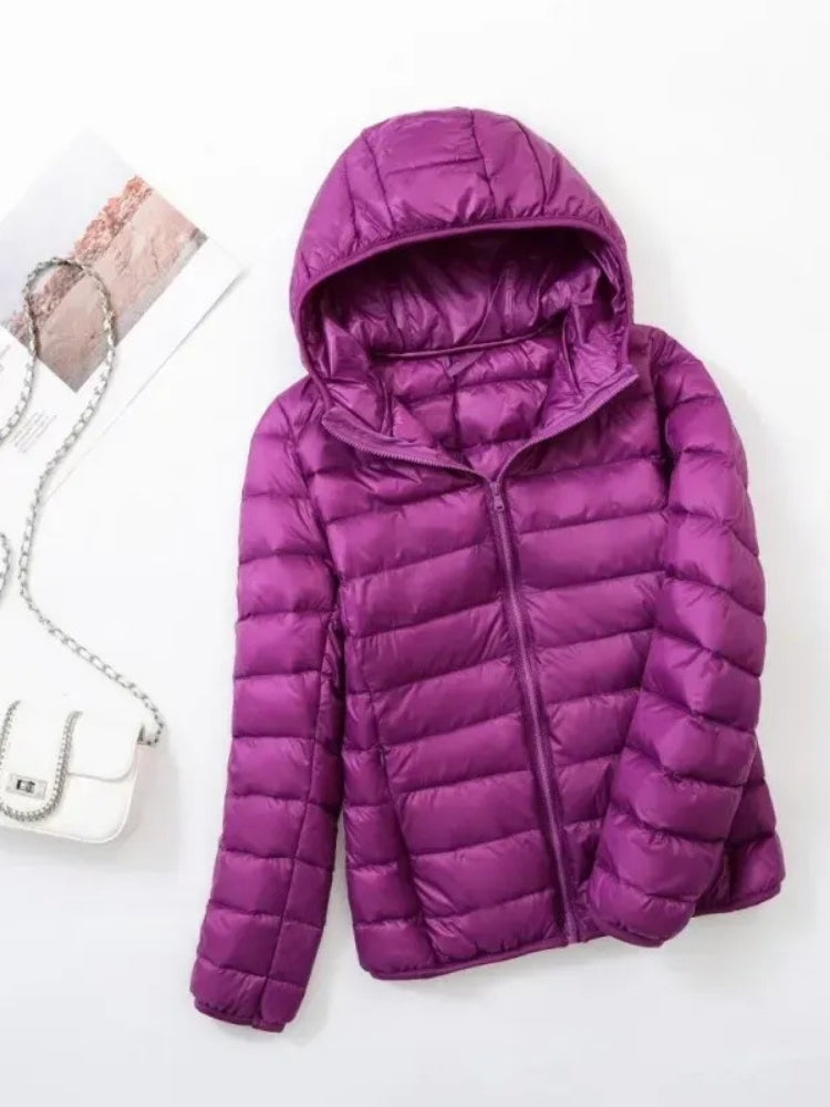 Damen-Winterjacke in Steppoptik – Leicht und wärmend