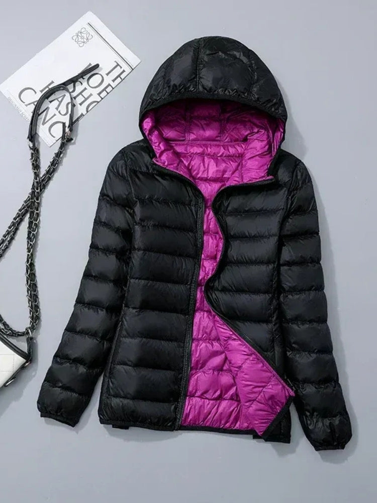 Damen-Winterjacke in Steppoptik – Leicht und wärmend