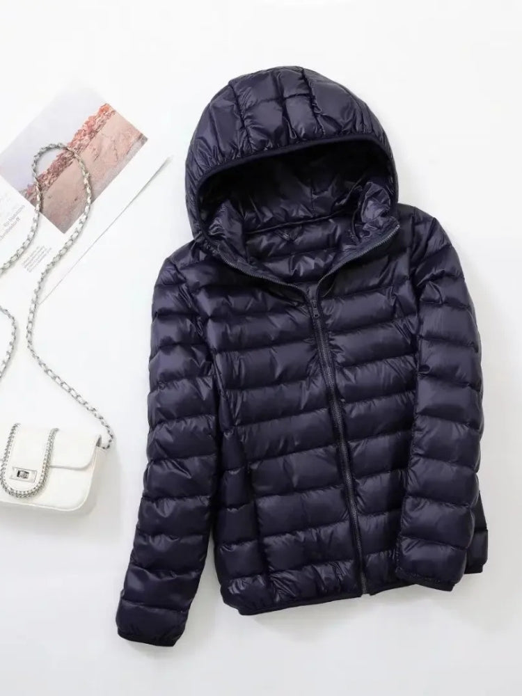 Damen-Winterjacke in Steppoptik – Leicht und wärmend