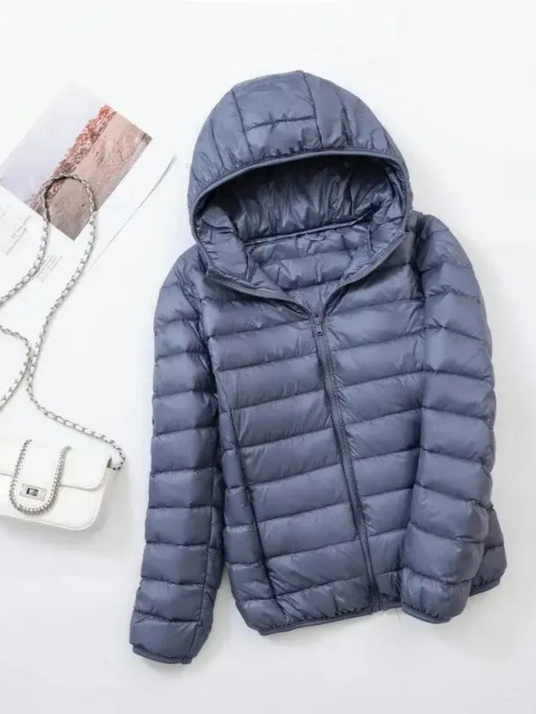 Damen-Winterjacke in Steppoptik – Leicht und wärmend