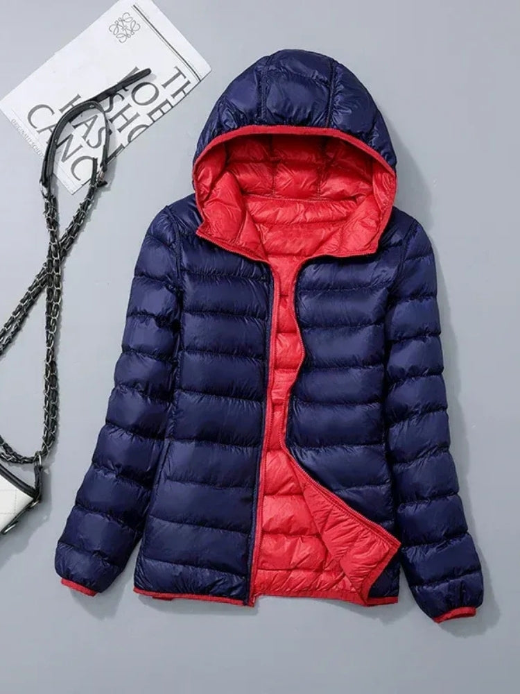 Damen-Winterjacke in Steppoptik – Leicht und wärmend