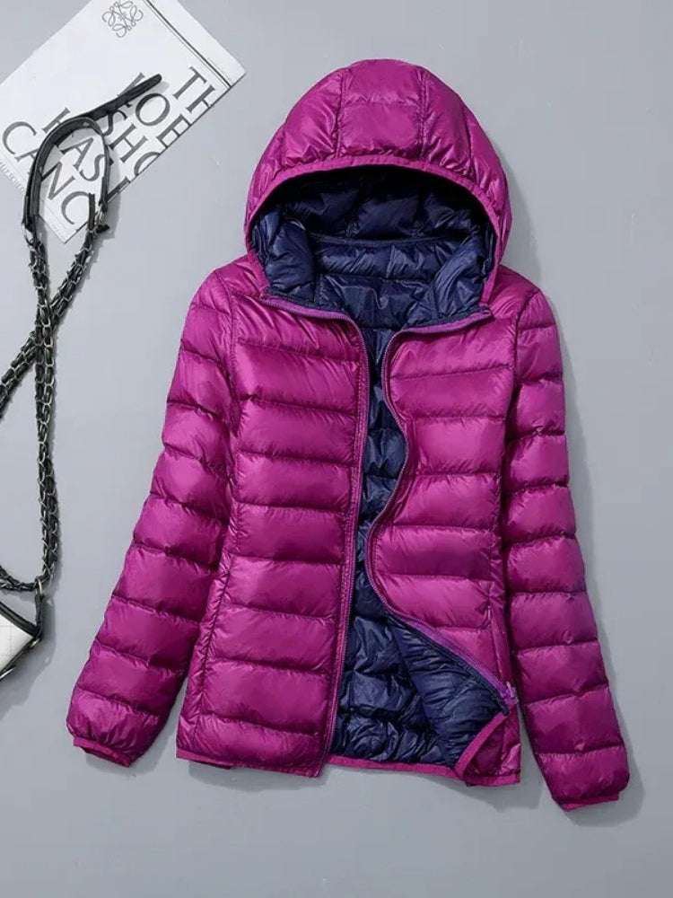 Damen-Winterjacke in Steppoptik – Leicht und wärmend