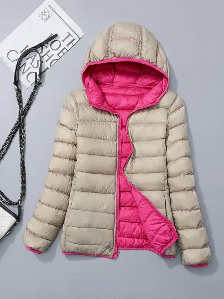 Damen-Winterjacke in Steppoptik – Leicht und wärmend