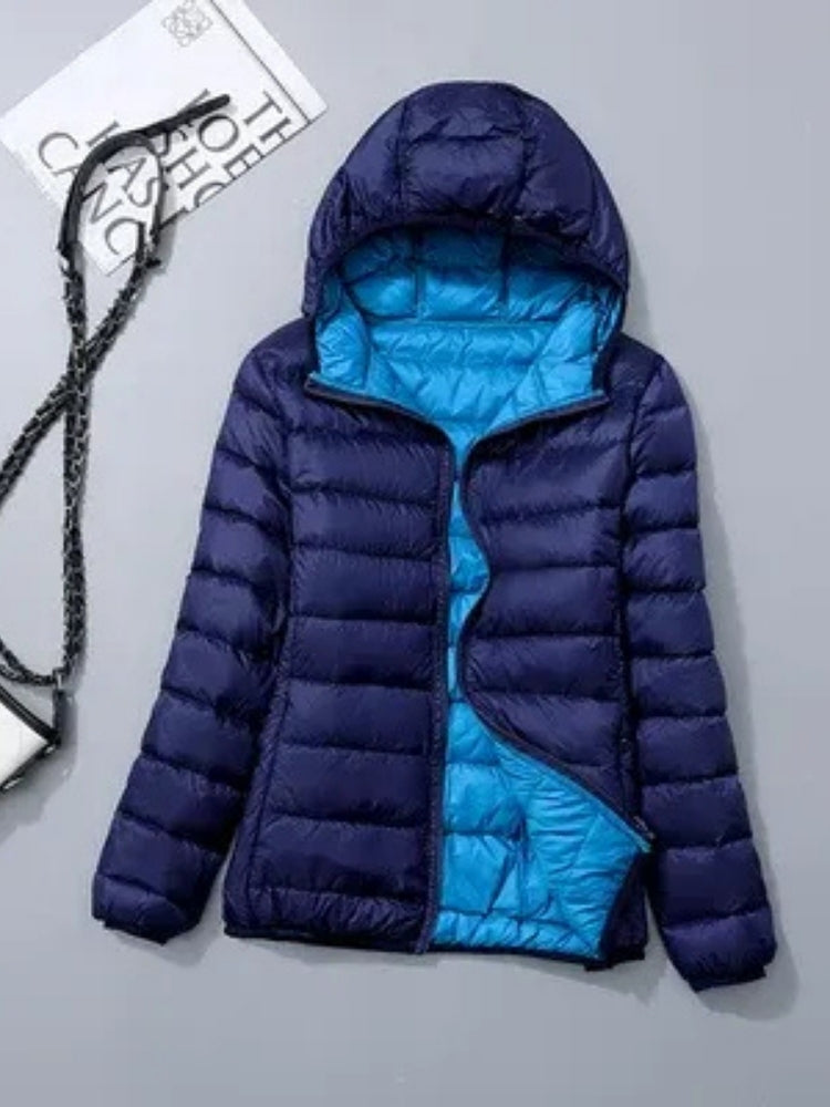 Damen-Winterjacke in Steppoptik – Leicht und wärmend