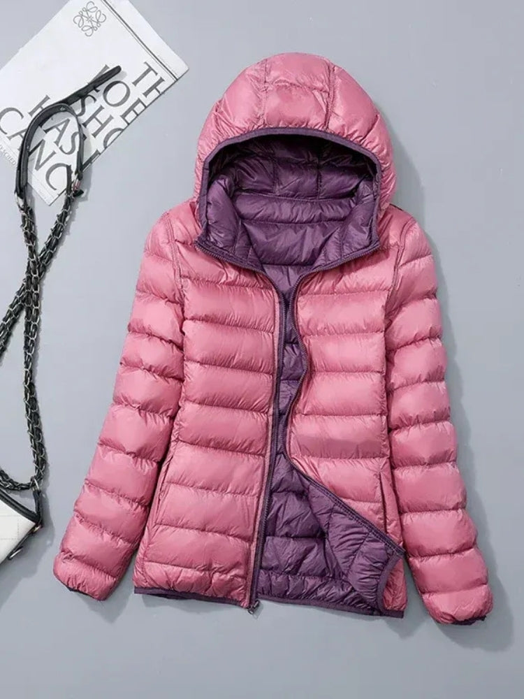 Damen-Winterjacke in Steppoptik – Leicht und wärmend