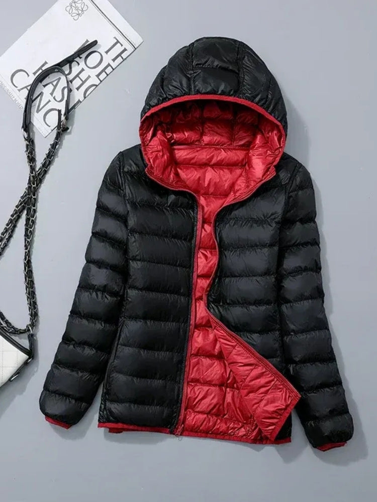 Damen-Winterjacke in Steppoptik – Leicht und wärmend