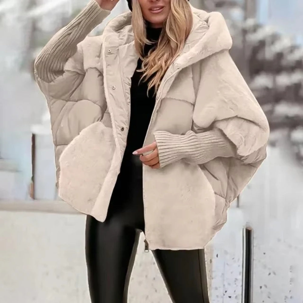 Damen Winterjacke - Lässig schicker Mantel für Herbst und Winter