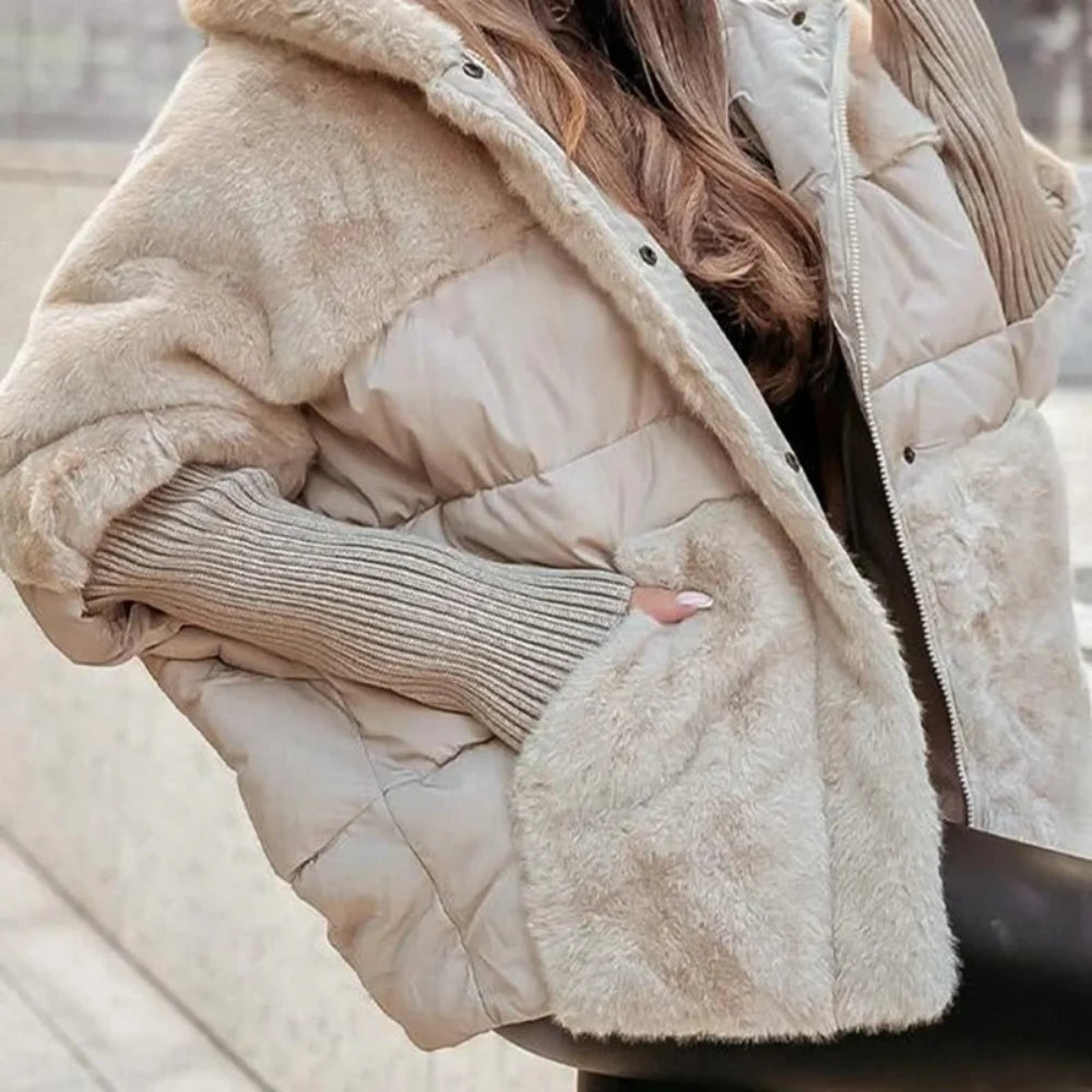Damen Winterjacke - Lässig schicker Mantel für Herbst und Winter