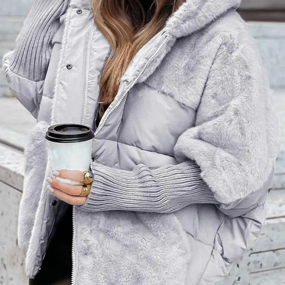 Damen Winterjacke - Lässig schicker Mantel für Herbst und Winter