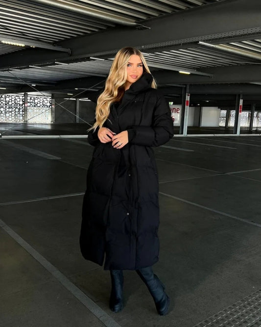 Damen Winterjacke lang – Stilvoller Mantel für kalte Tage