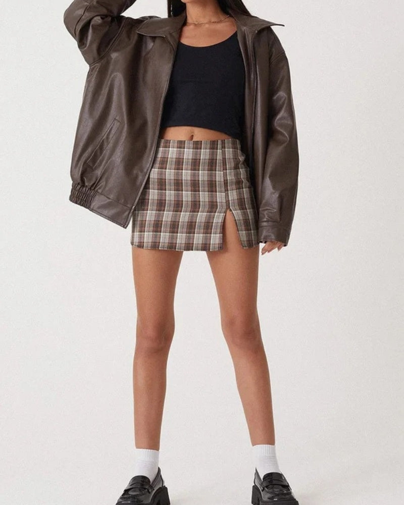 Damen Winterjacke – Oversized Design mit Reißverschluss und elastischen Bündchen