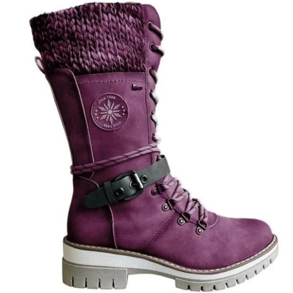 Damen-Winterstiefel – Bequem mit rutschfester Sohle