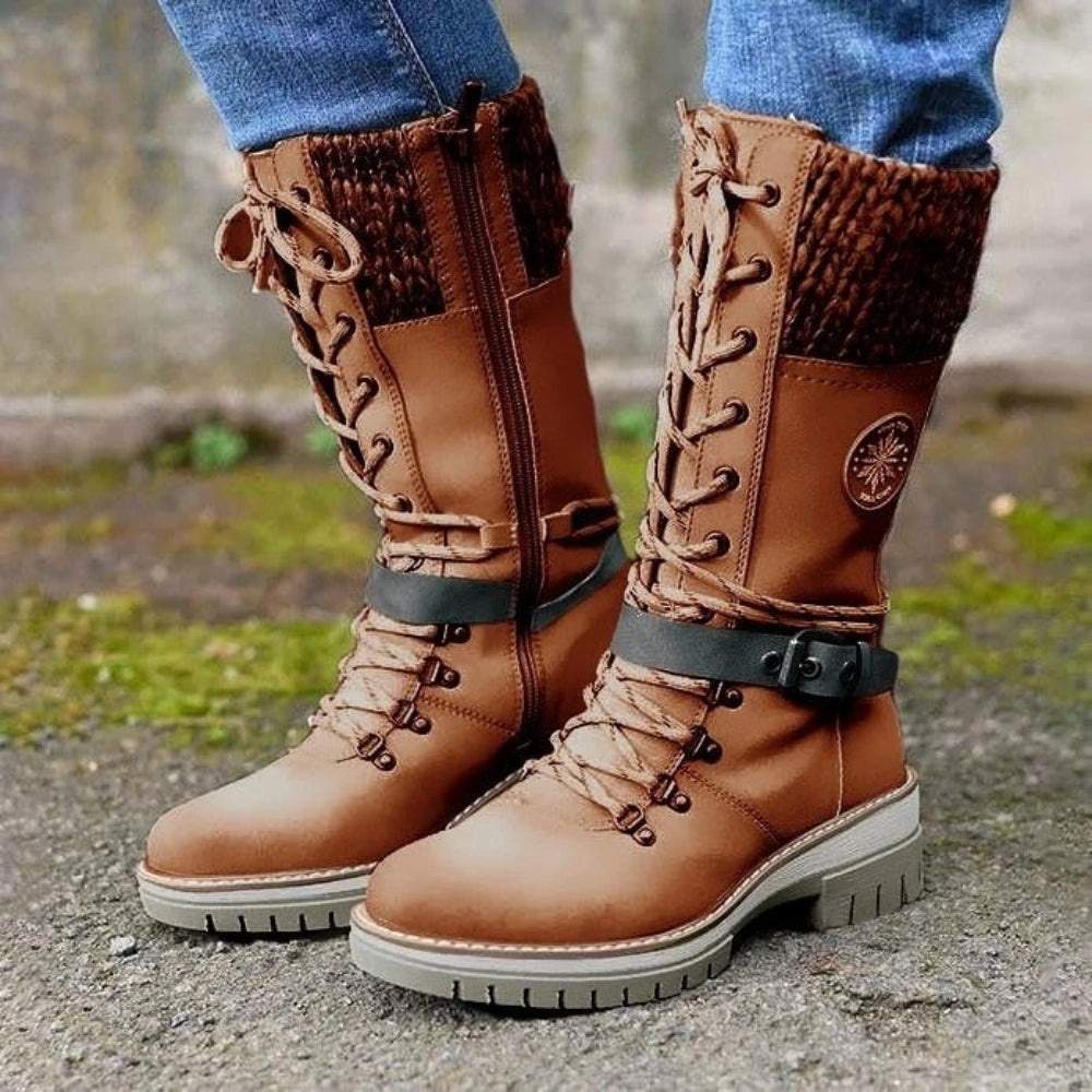 Damen-Winterstiefel – Bequem mit rutschfester Sohle