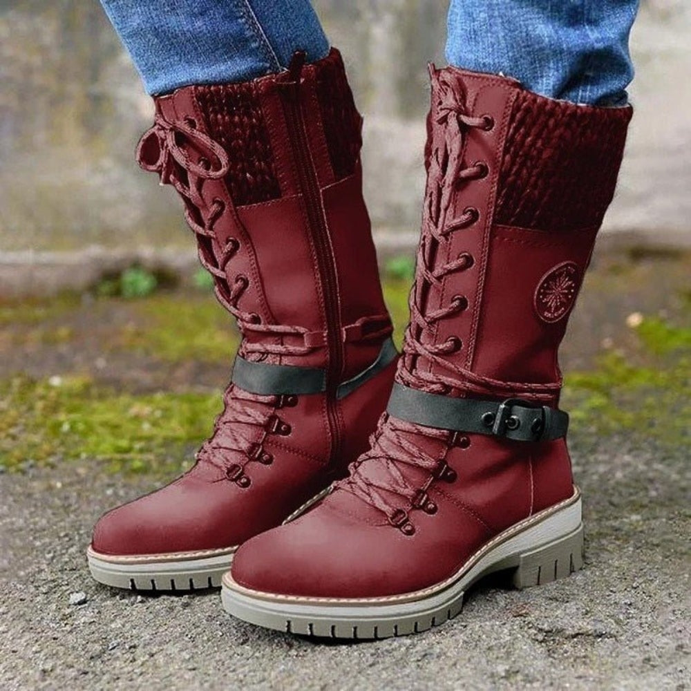 Damen-Winterstiefel – Bequem mit rutschfester Sohle