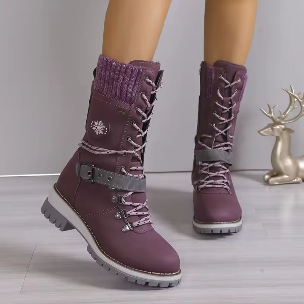 Damen-Winterstiefel – Bequem mit rutschfester Sohle