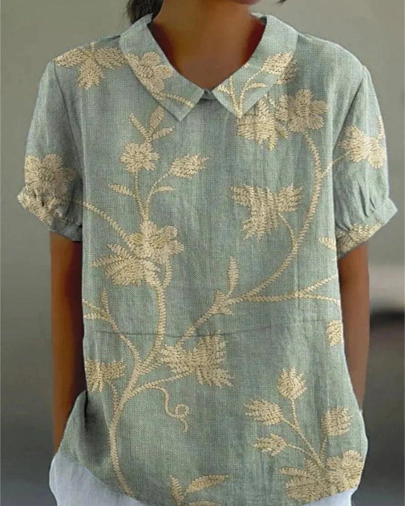 Damenbluse mit floralem Muster – Vielseitige Bluse für den Alltag