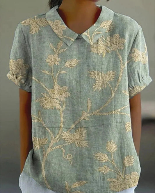 Damenbluse mit floralem Muster – Vielseitige Bluse für den Alltag