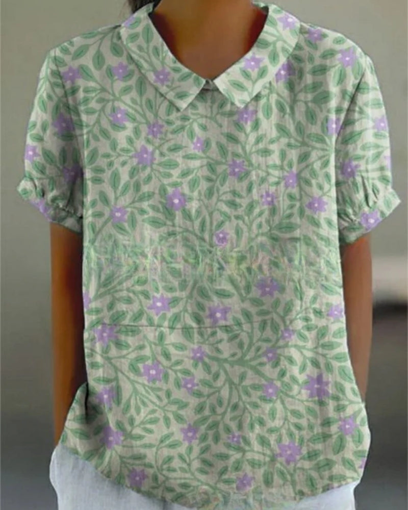 Damenbluse mit floralem Muster – Vielseitige Bluse für den Alltag