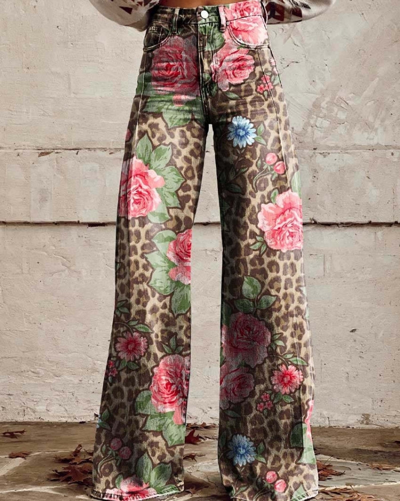 Damenjeans – Lockerer Sitz mit weitem Bein