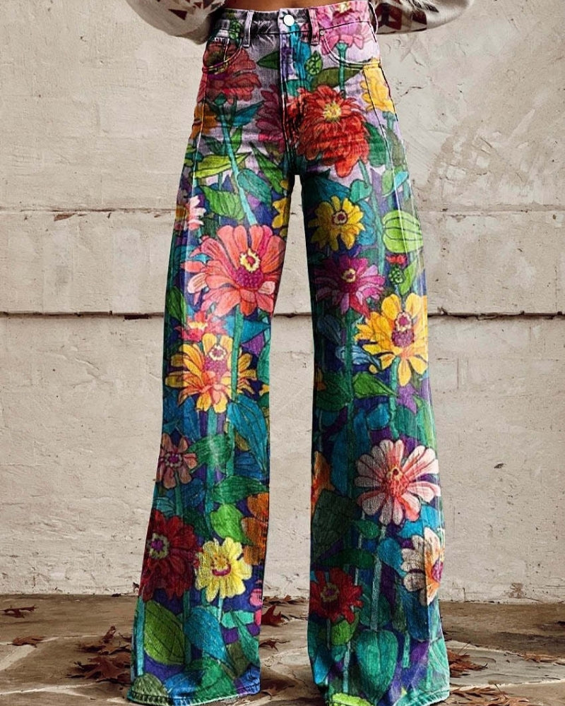 Damenjeans – Lockerer Sitz mit weitem Bein