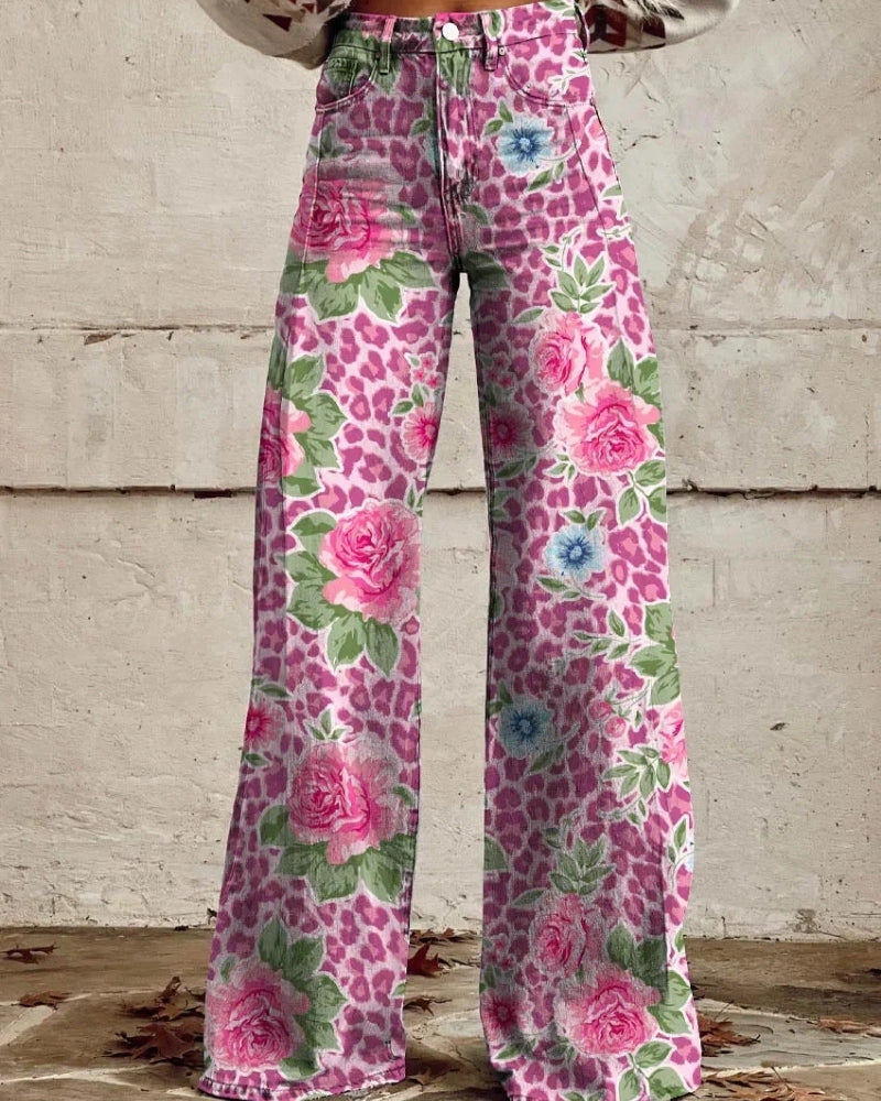 Damenjeans – Lockerer Sitz mit weitem Bein