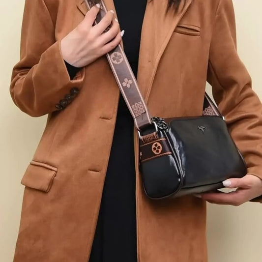 Damentasche – Vielseitige Umhängetasche mit organisiertem Innenraum