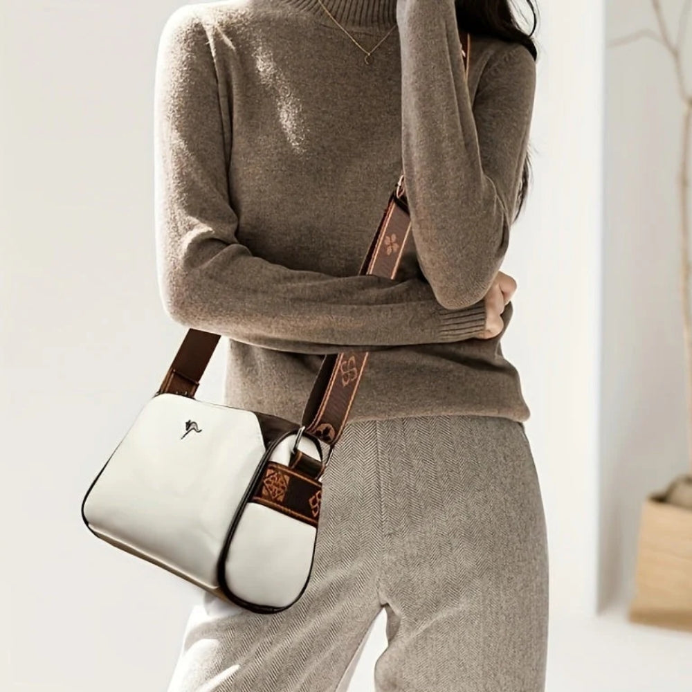 Damentasche – Vielseitige Umhängetasche mit organisiertem Innenraum