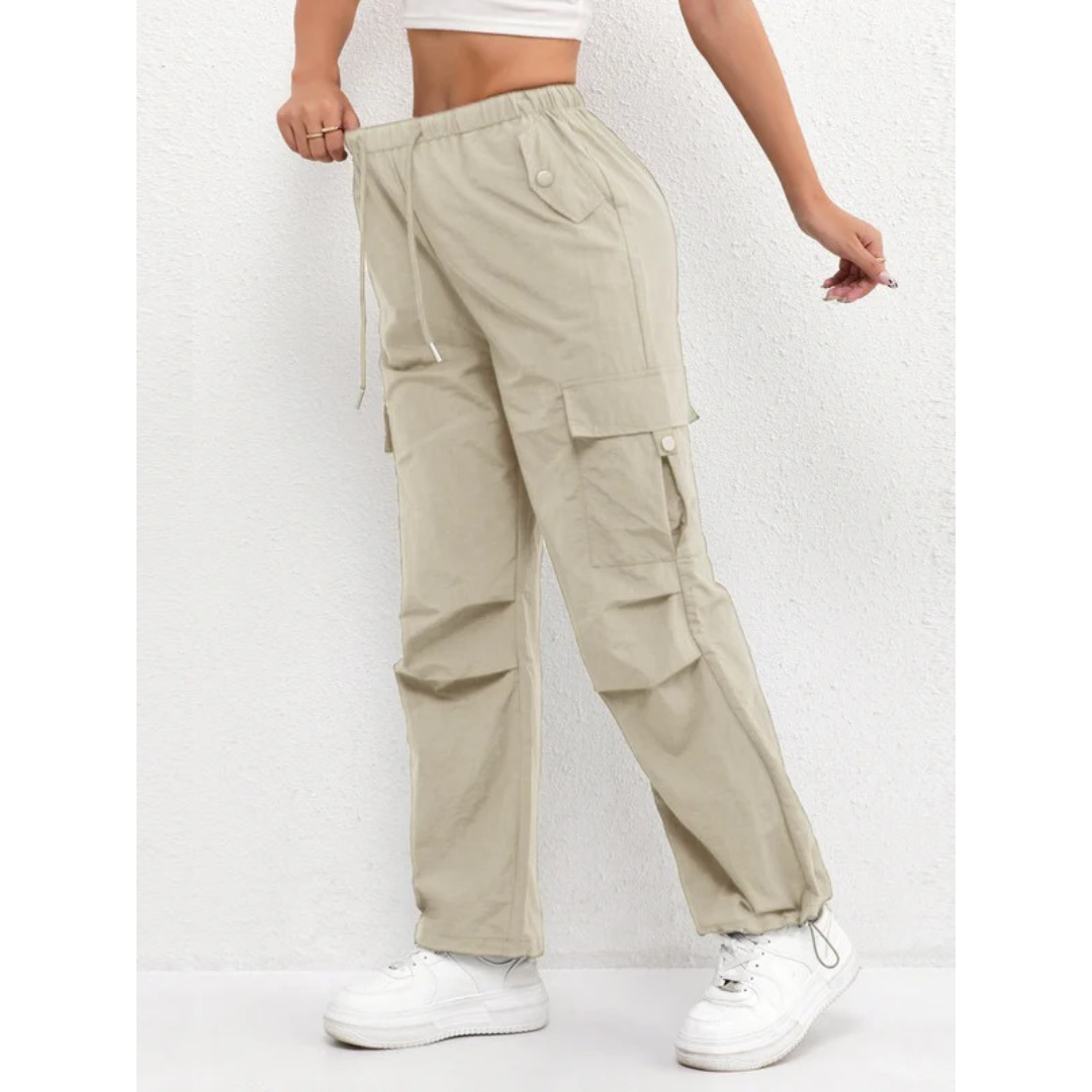 Denisa | Damen Cargohose Sommer Bequem Stilvoll