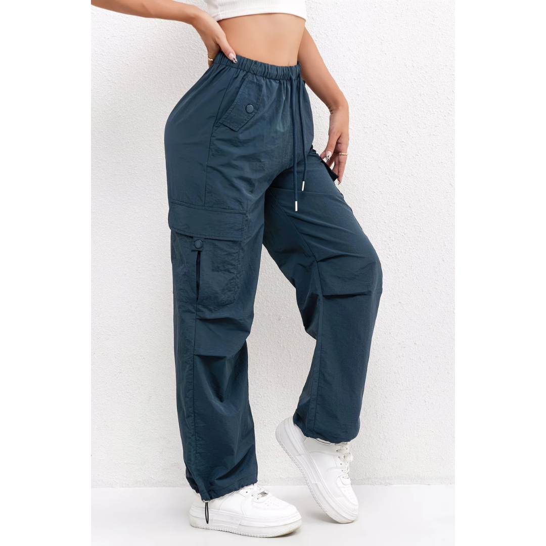 Denisa | Damen Cargohose Sommer Bequem Stilvoll