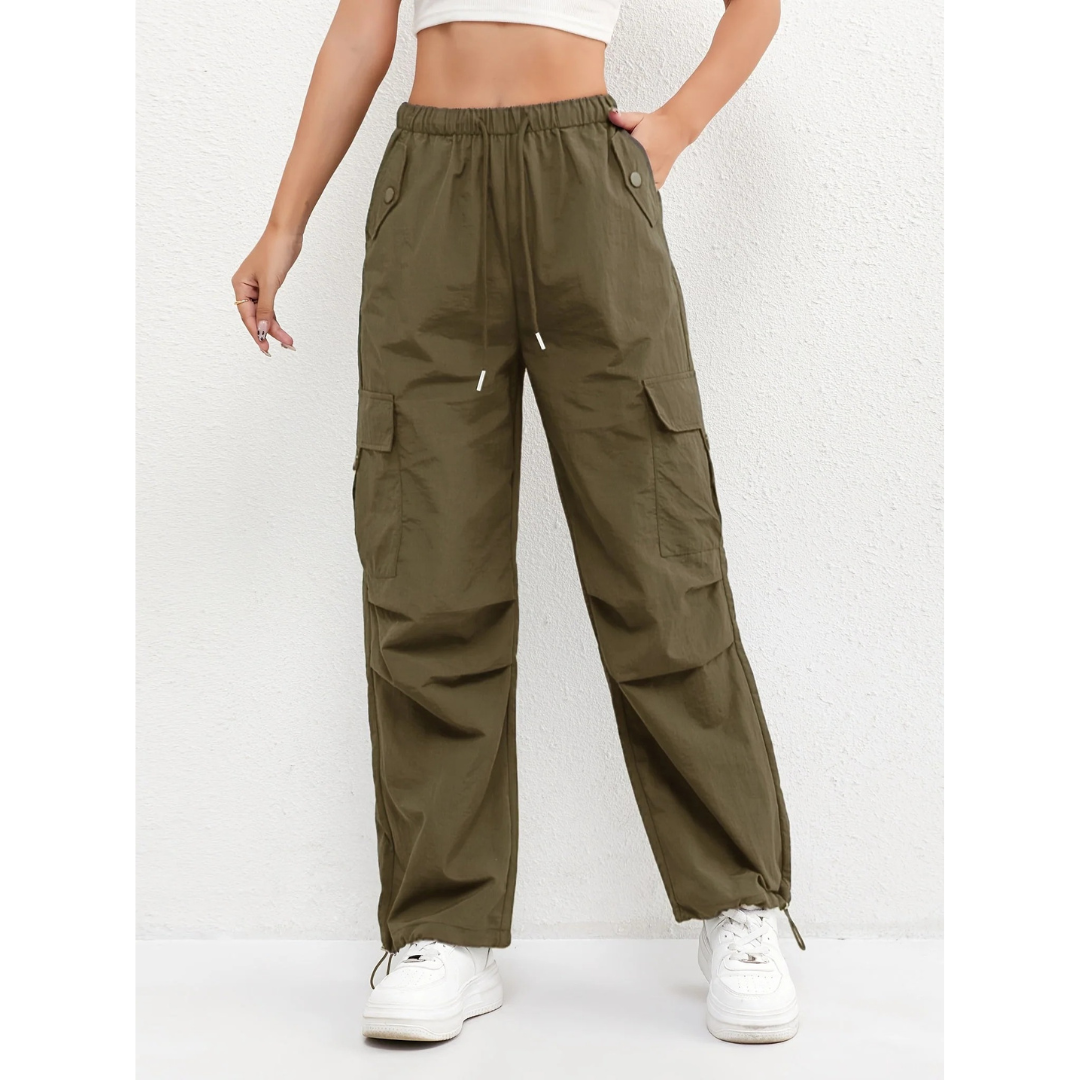 Denisa | Damen Cargohose Sommer Bequem Stilvoll